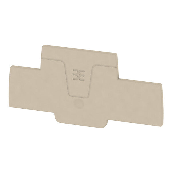 Weidmüller Abschlussplatte beige AEP 2T 2.5
